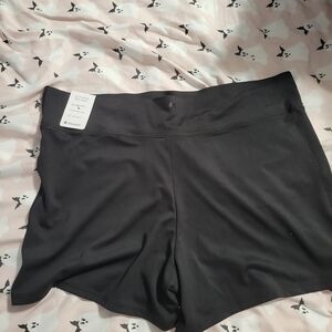 PINK Victoria's Secret Black Athletic Shorts